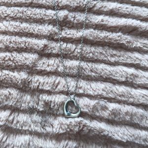 Authentic Tiffany&Co Open Heart Necklace